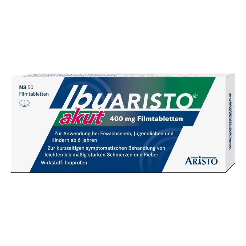 Ibu ARISTO akut 400 mg  50 St Filmtabletten