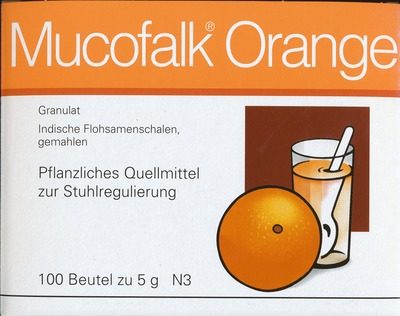 Mucofalk Orange Beutel 100 St Granulat zur Herstellung einer Suspension zum Einnehmen