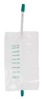 URIN BEINBEUTEL Rückl.Sp.m.Abl.m.Vlies ger.750 ml 10 St Beutel