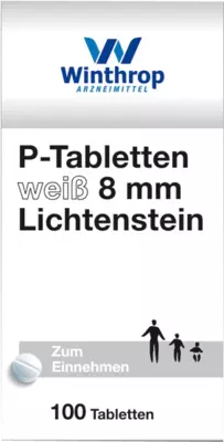 P TABLETTEN weiß 8 mm 100 St Tabletten
