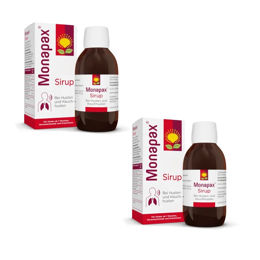 Monapax Sirup 250ml Doppelpack 2X250 ml Sirup