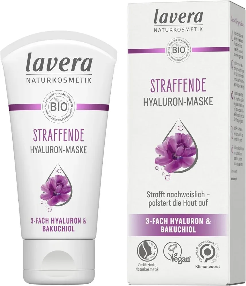 Lavera Straffende Hyaluron-Maske 50 ml Creme