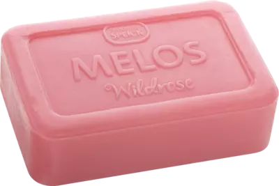 MELOS reine Pflanzenöl Seife Wildrose 100 g Seife