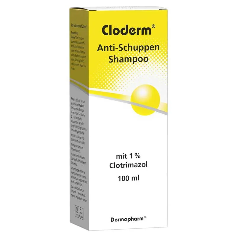 CLODERM Anti Schuppen Shampoo 100 ml Shampoo