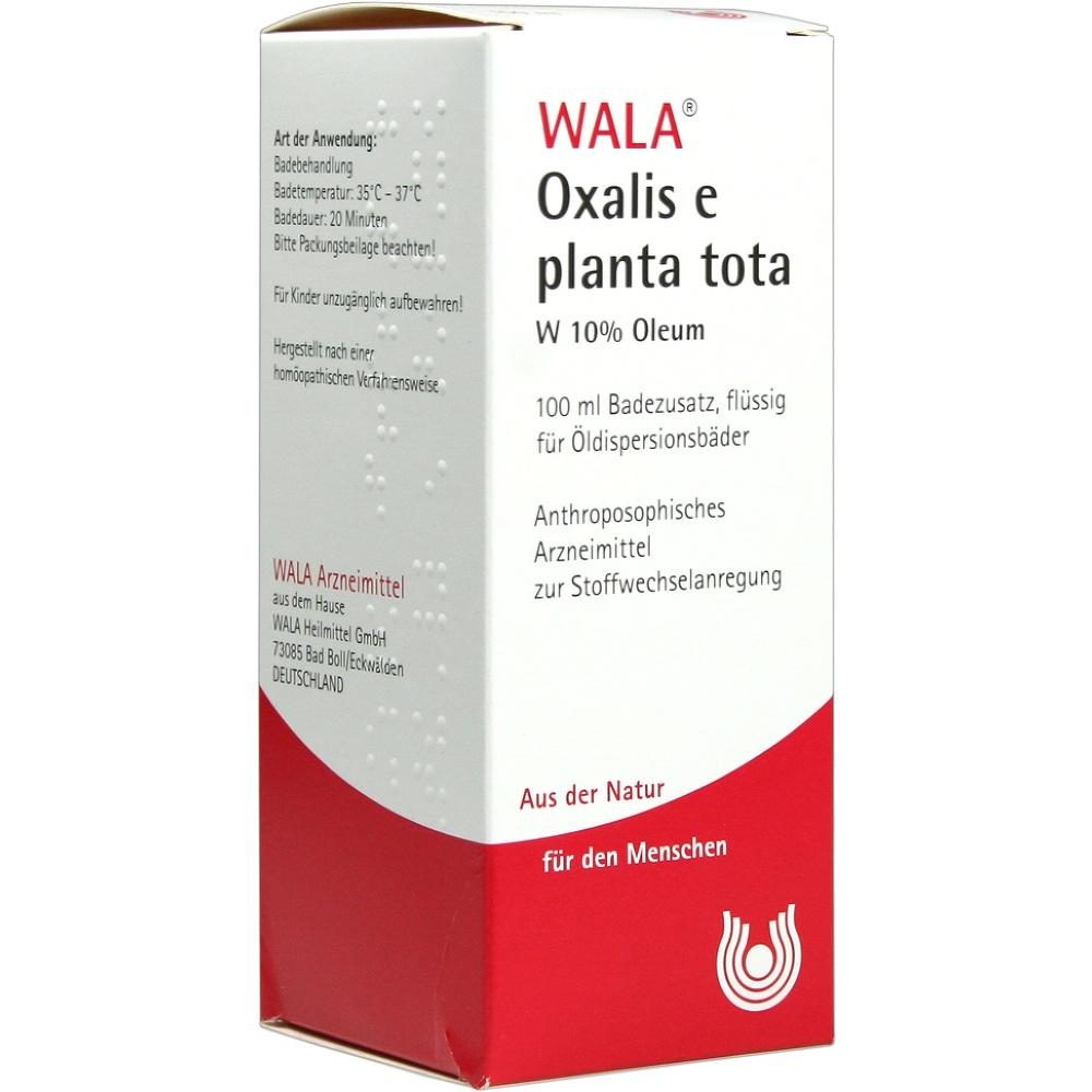 Oxalis e planta tota W 10% Öl 100 ml Öl