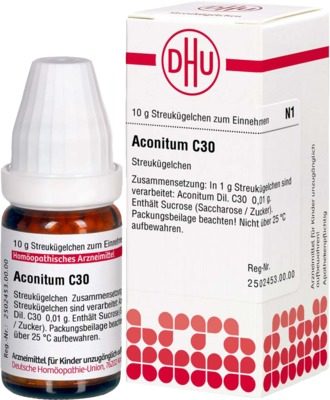 ACONITUM C 30 Globuli 10 g Globuli