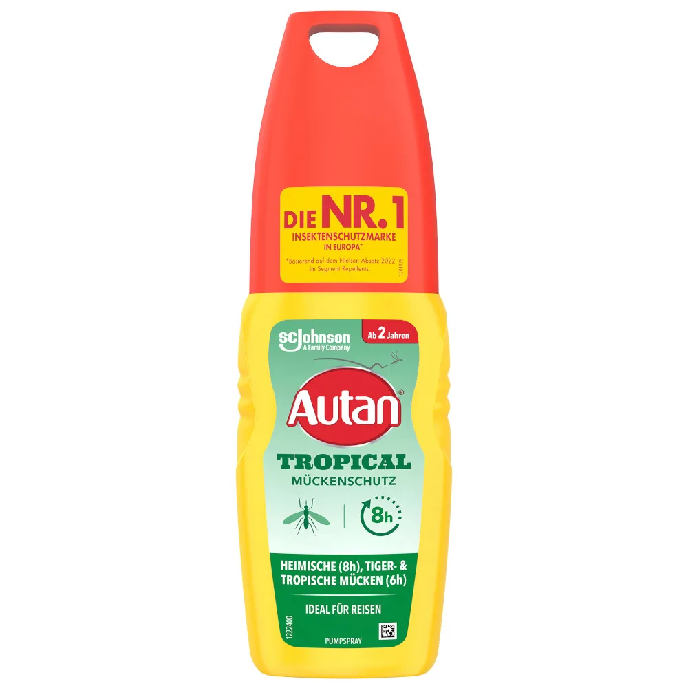 Autan TROPICAL MÜCKENSCHUTZ Pumpspray 100 ml Spray