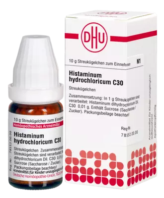 HISTAMINUM hydrochloricum C 30 Globuli 10 g Globuli