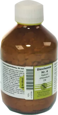 BIOCHEMIE 4 Kalium chloratum D 6 Tabletten 1000 St Tabletten