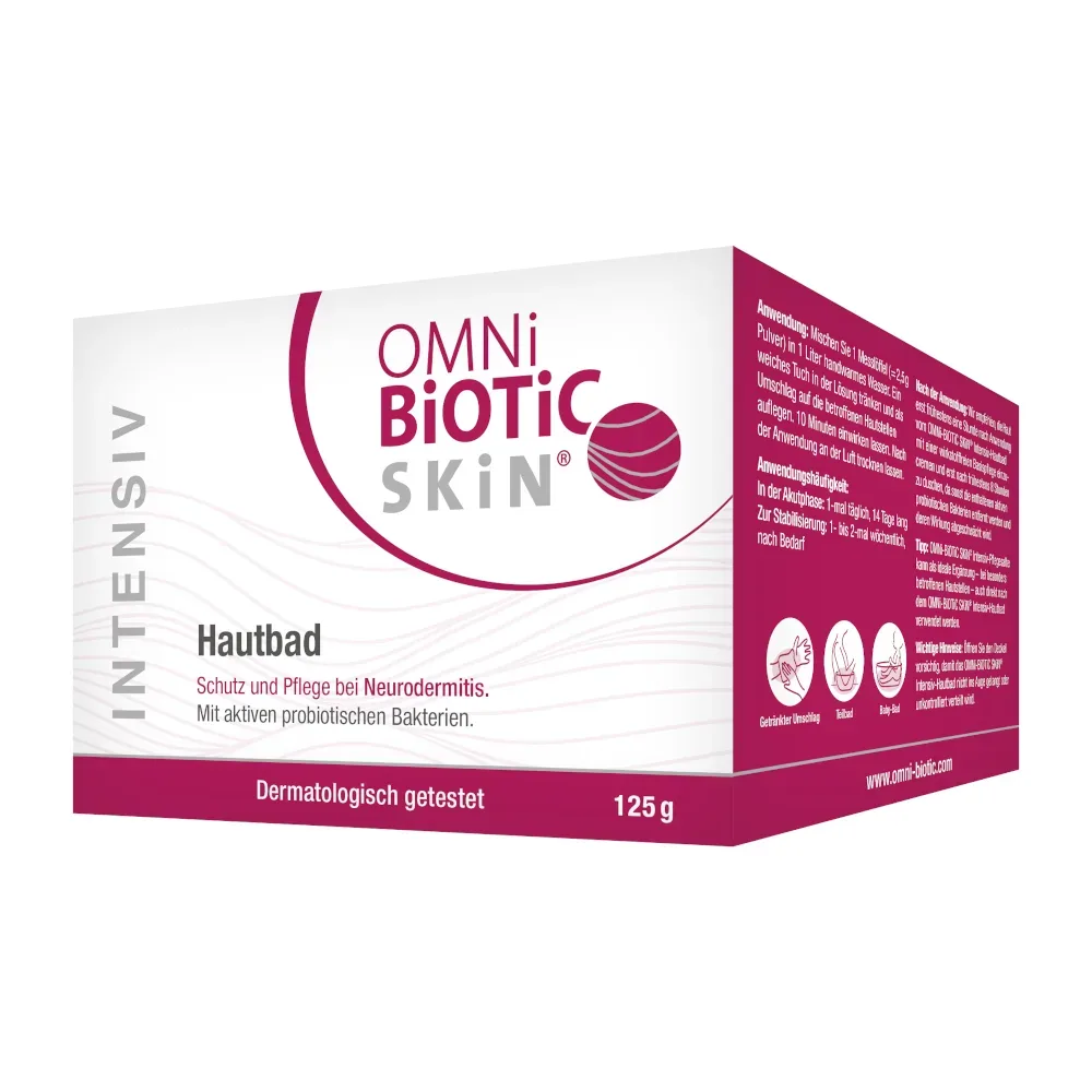 OMNi BiOTiC SKiN Hautbad INTENSIV 125 g Pulver