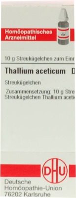THALLIUM ACETICUM D 12 Globuli 10 g Globuli
