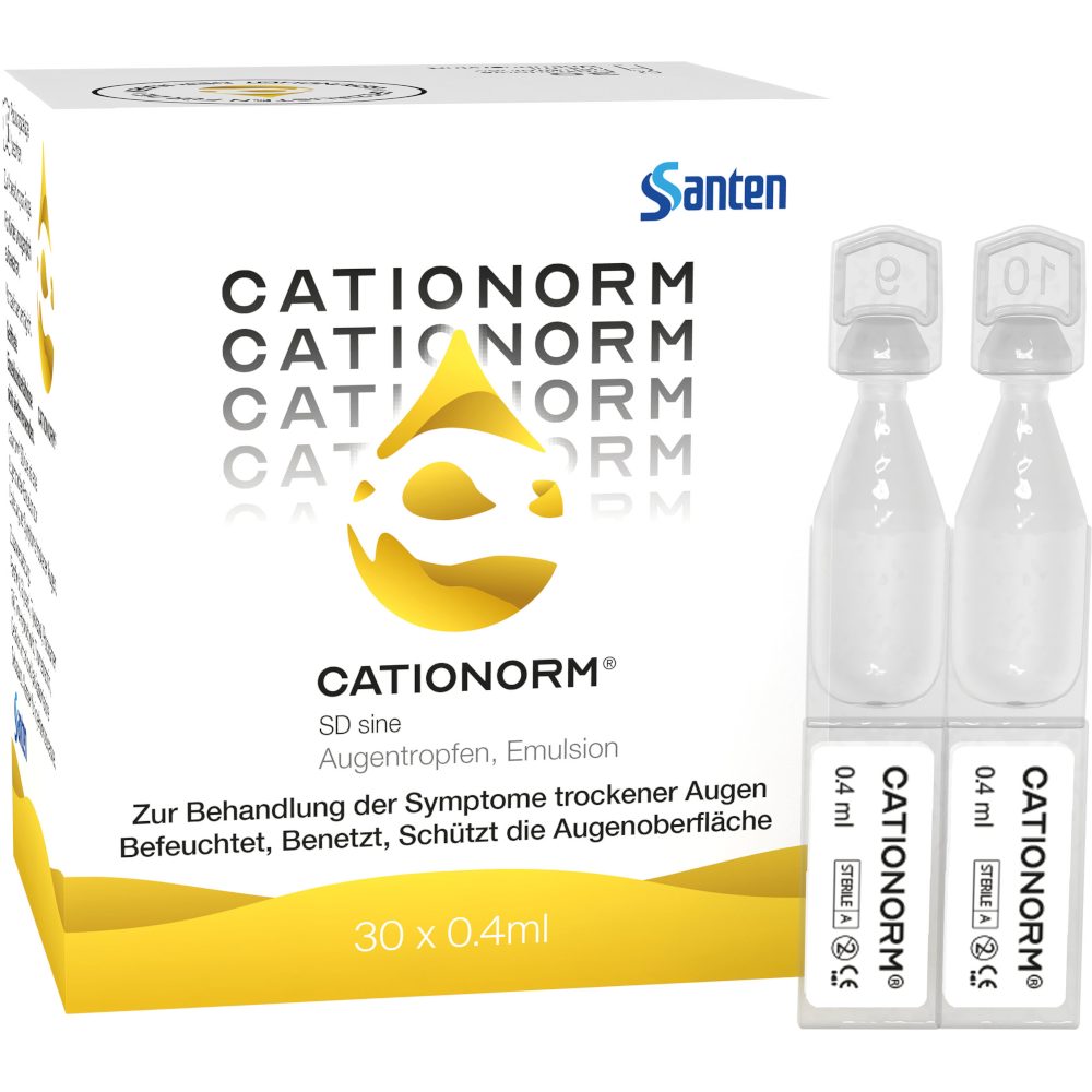 CATIONORM SD sine Augentropfen 30X0.4 ml Einzeldosispipetten