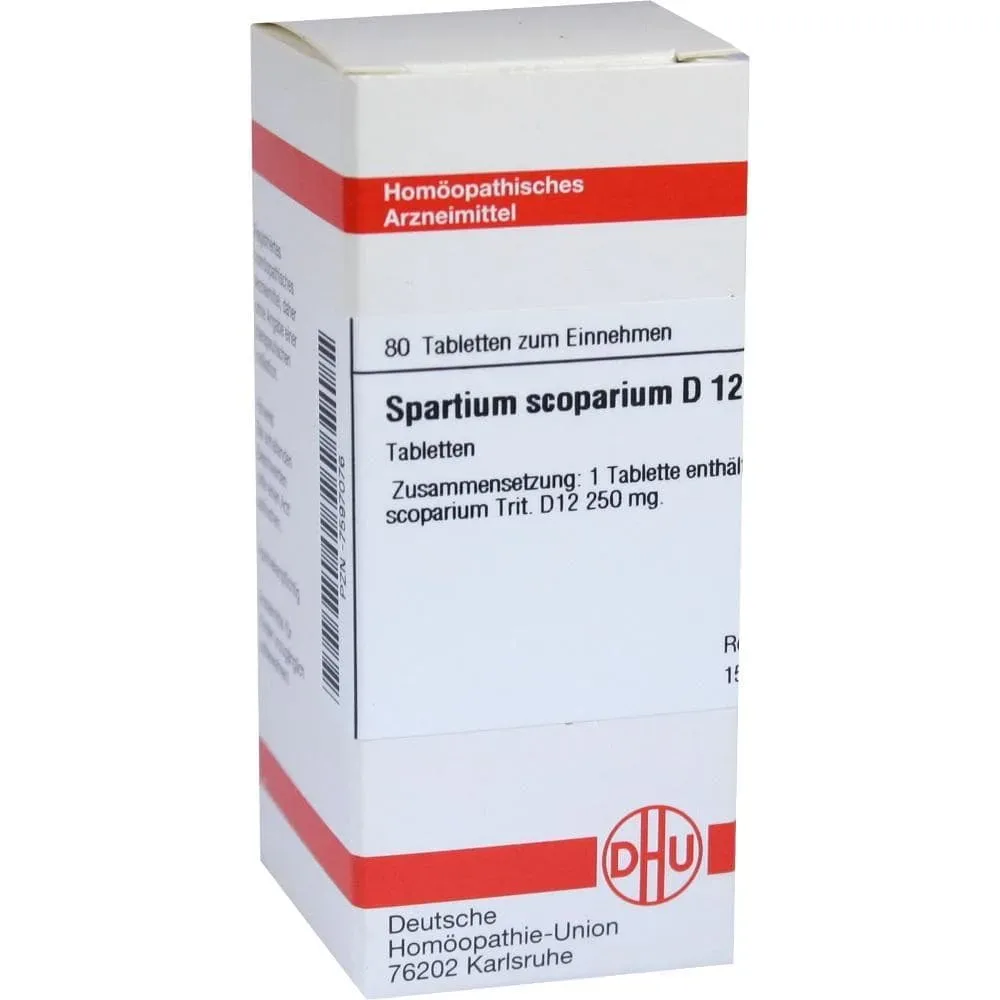 SPARTIUM SCOPARIUM D 12 Tabletten 80 St Tabletten