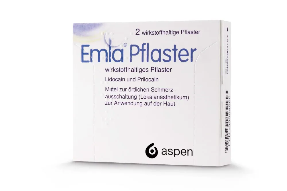 EMLA Pflaster 2X1 St Pflaster