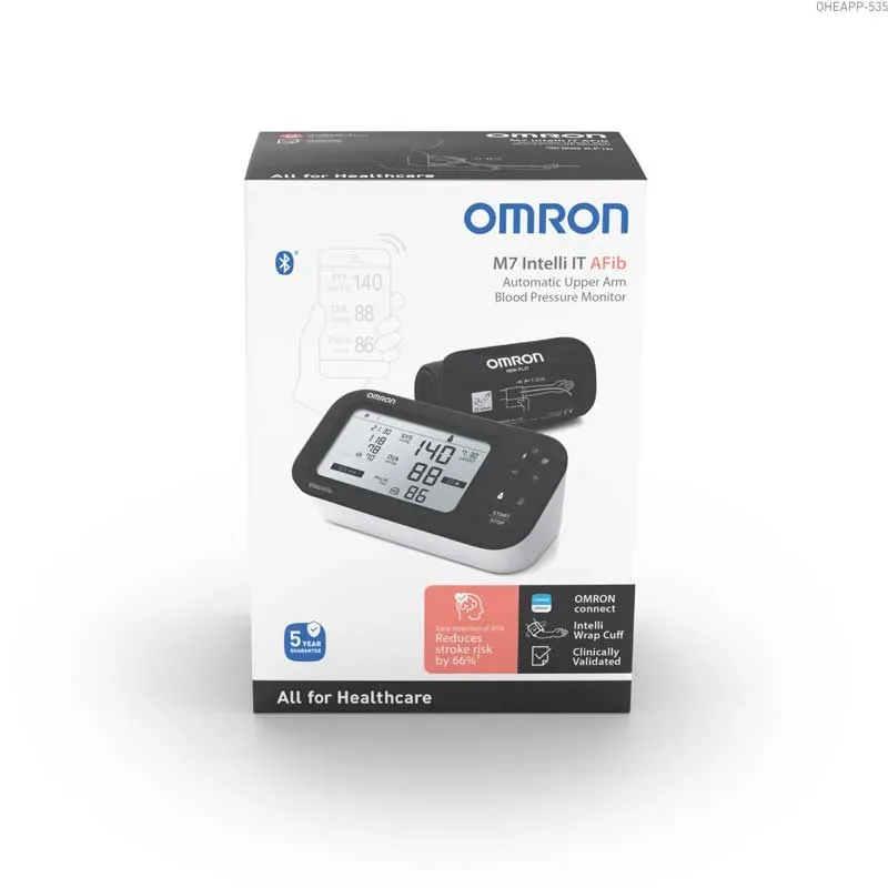 Omron M7 Intelli IT AFib Oberarm-Blutdruckmessgerät 1 St