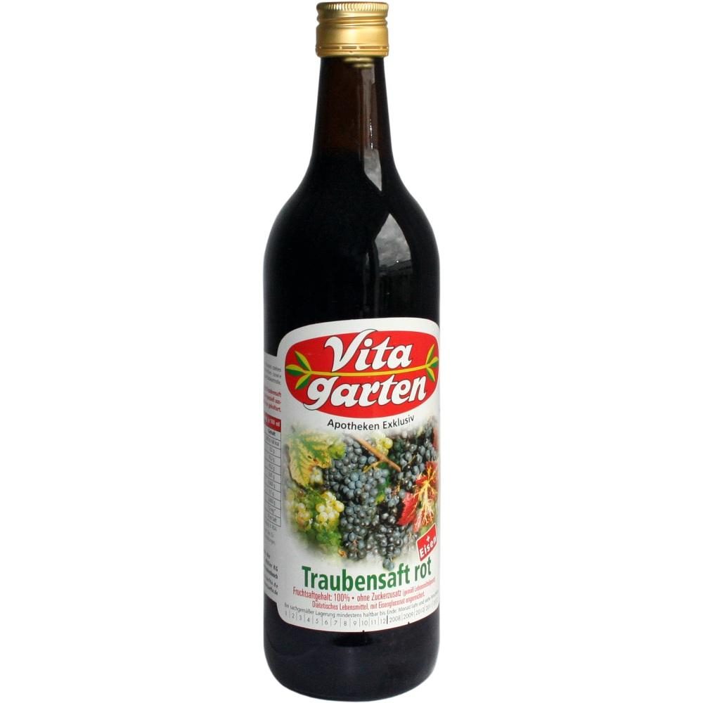 VITAGARTEN roter Traubensaft 750 ml Saft