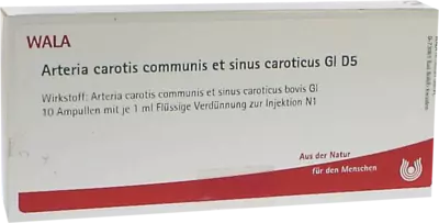Arteria carotis communis et sinus caroticus Gl D5 Amp. 10X1 ml Ampullen