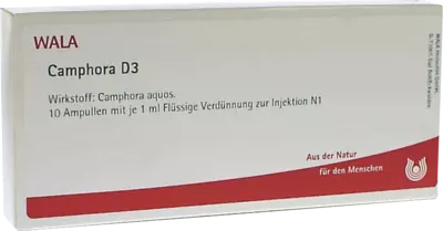 Camphora D3 Ampullen 10X1 ml Ampullen