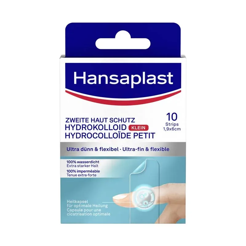 Hansaplast ZWEITE HAUT SCHUTZ HYDROKOLLOID KLEIN 10 St Pflaster