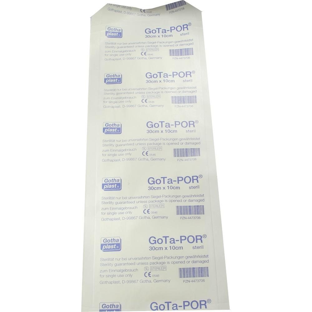 GOTA-POR Wundpflaster steril 100x300 mm 1 St Pflaster