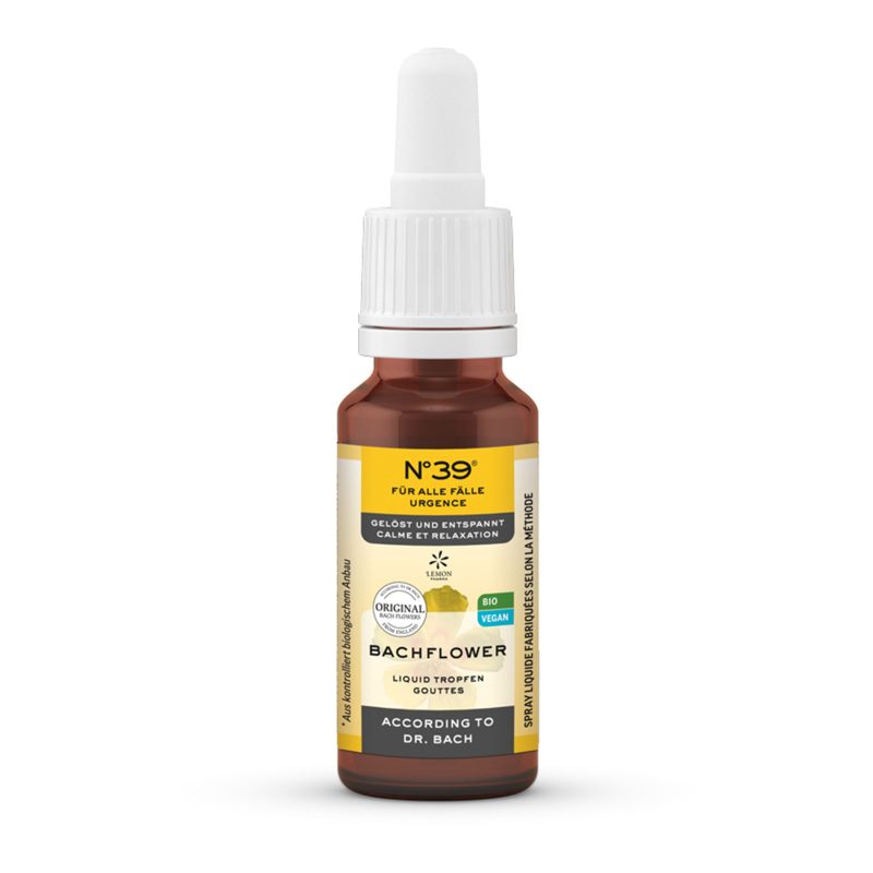 BACHBLÜTEN Notfall Tropfen Nummer 39  20 ml Tropfen