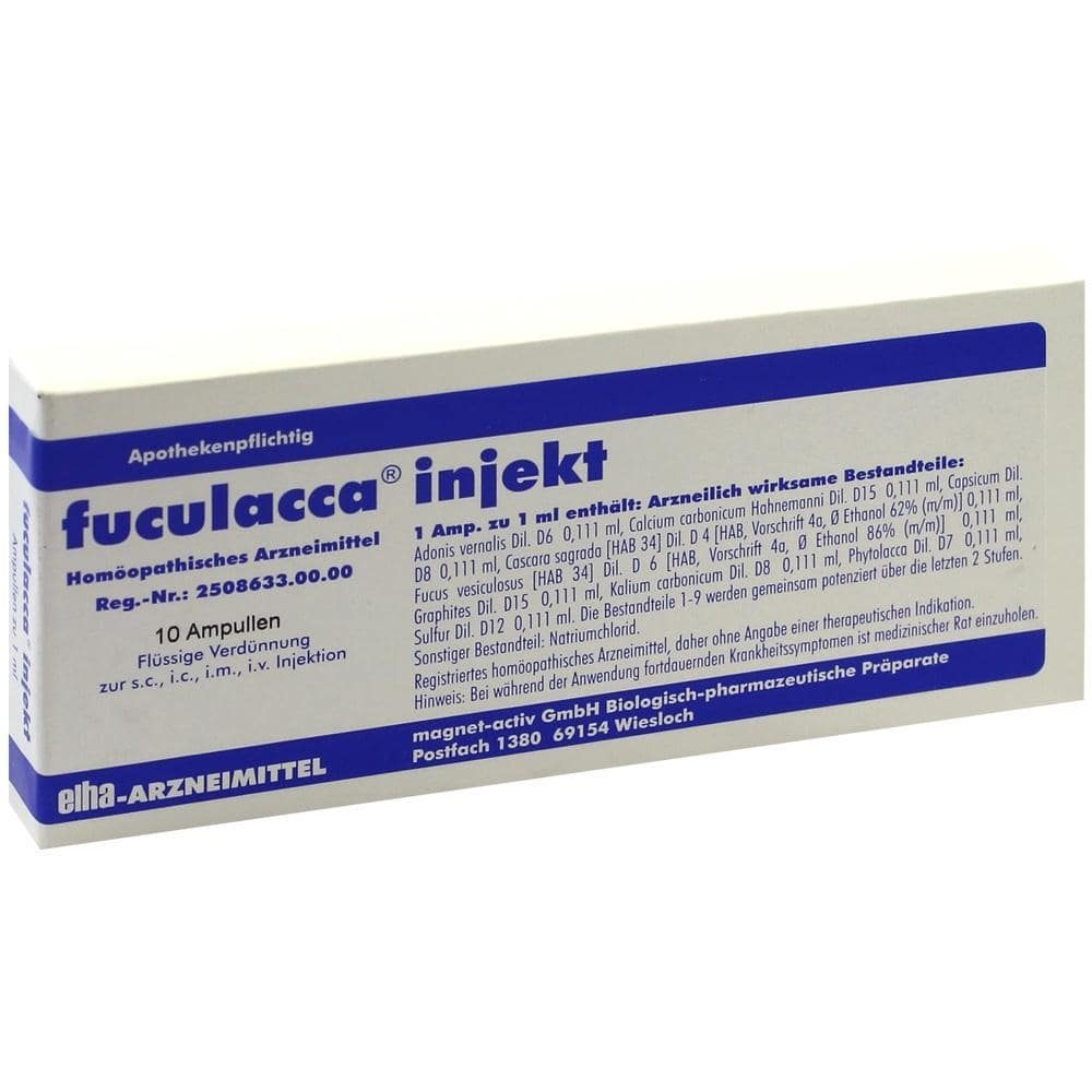 FUCULACCA Ampullen 10 St Ampullen