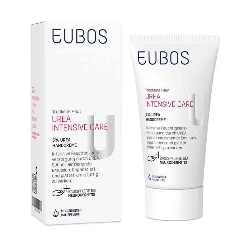 EUBOS UREA INTENSIVE CARE 5% UREA HANDCREME 75 ml Creme