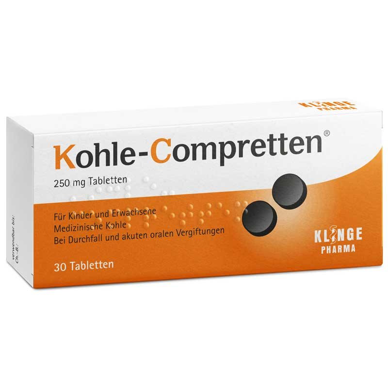 Kohle-Compretten 60 St Tabletten