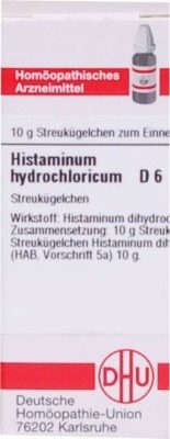 HISTAMINUM hydrochloricum D 6 Globuli 10 g Globuli