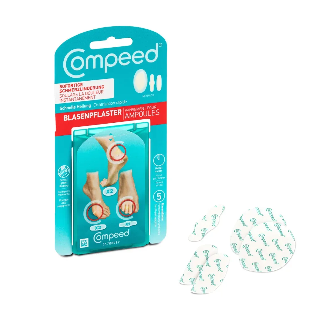 COMPEED Blasenpflaster Mixpack 5 St Pflaster