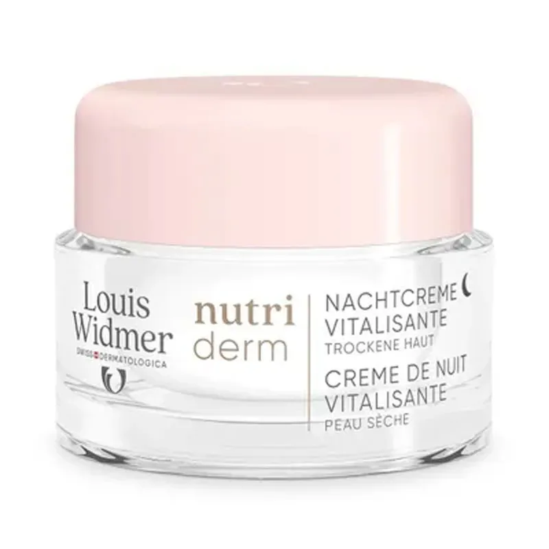 Louis Widmer nutri derm NACHTCREME VITALISANTE  50 ml Nachtcreme