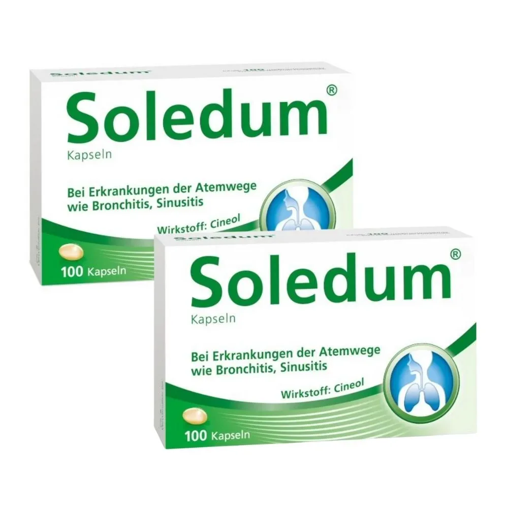 Soledum Kapseln N3 100 St. Doppelpack 2X100 St Kapseln magensaftresistent