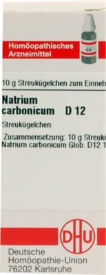 NATRIUM CARBONICUM D 12 Globuli 10 g Globuli