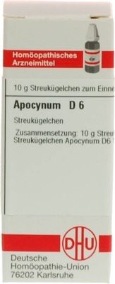 APOCYNUM D 6 Globuli 10 g Globuli