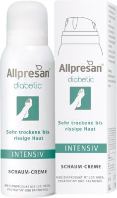Allpresan diabetic Original Schaum-Creme INTENSIV 125 ml Schaum