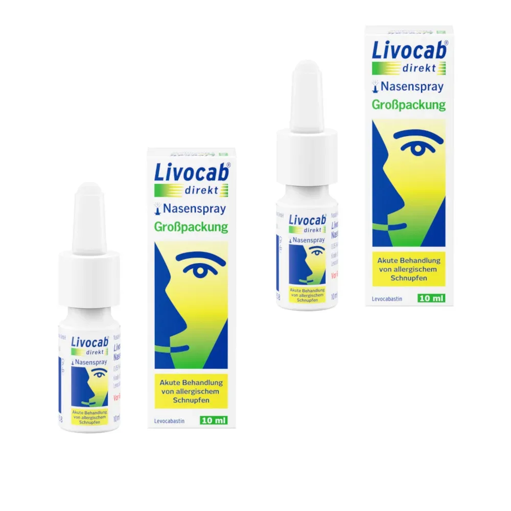 Livocab Nasenspray Doppelpack 2X10 ml Nasenspray
