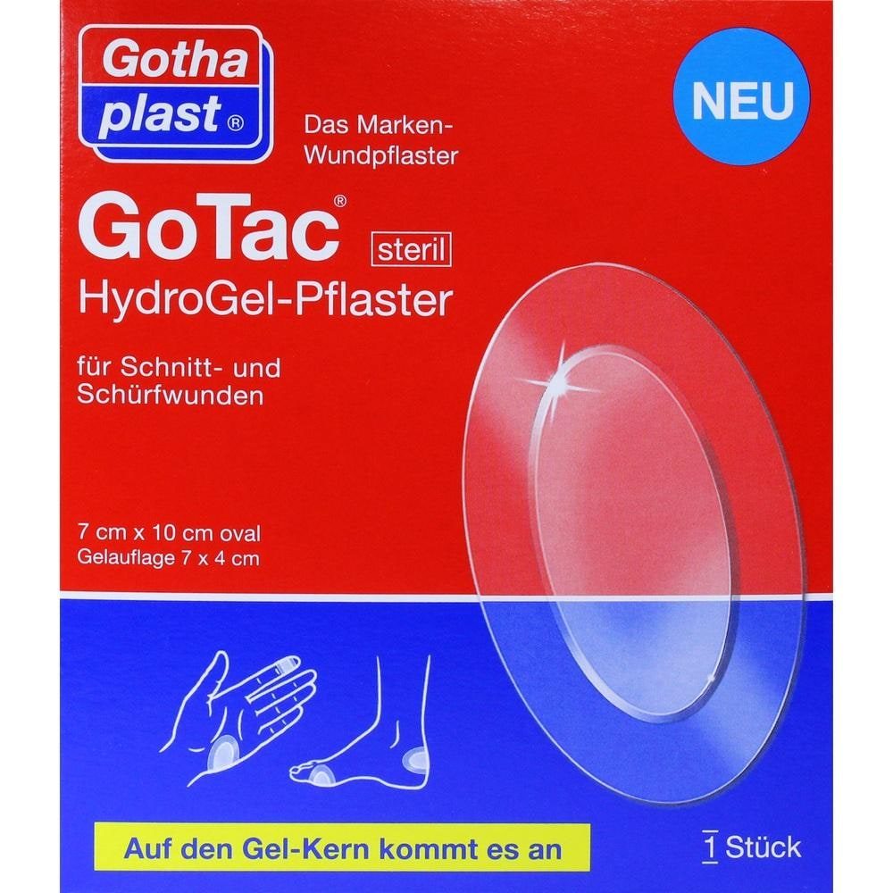 GOTAC HydroGel-Pflaster 7x10 cm steril 1 St Pflaster