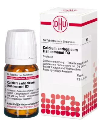 CALCIUM CARBONICUM Hahnemanni D 3  80 St Tabletten