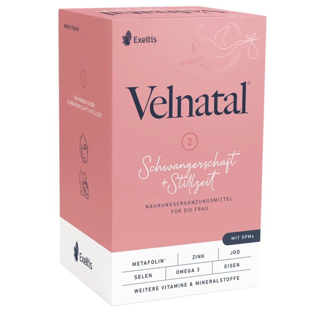 Velnatal 2 Schwangerschaft und Stillzeit 90 St Weichkapseln