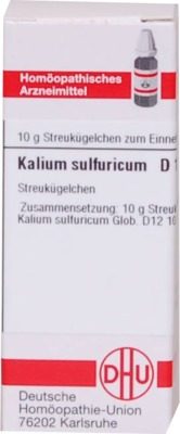 KALIUM SULFURICUM D 12 Globuli 10 g Globuli