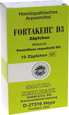 FORTAKEHL D 3 Suppositorien 10 St Suppositorien