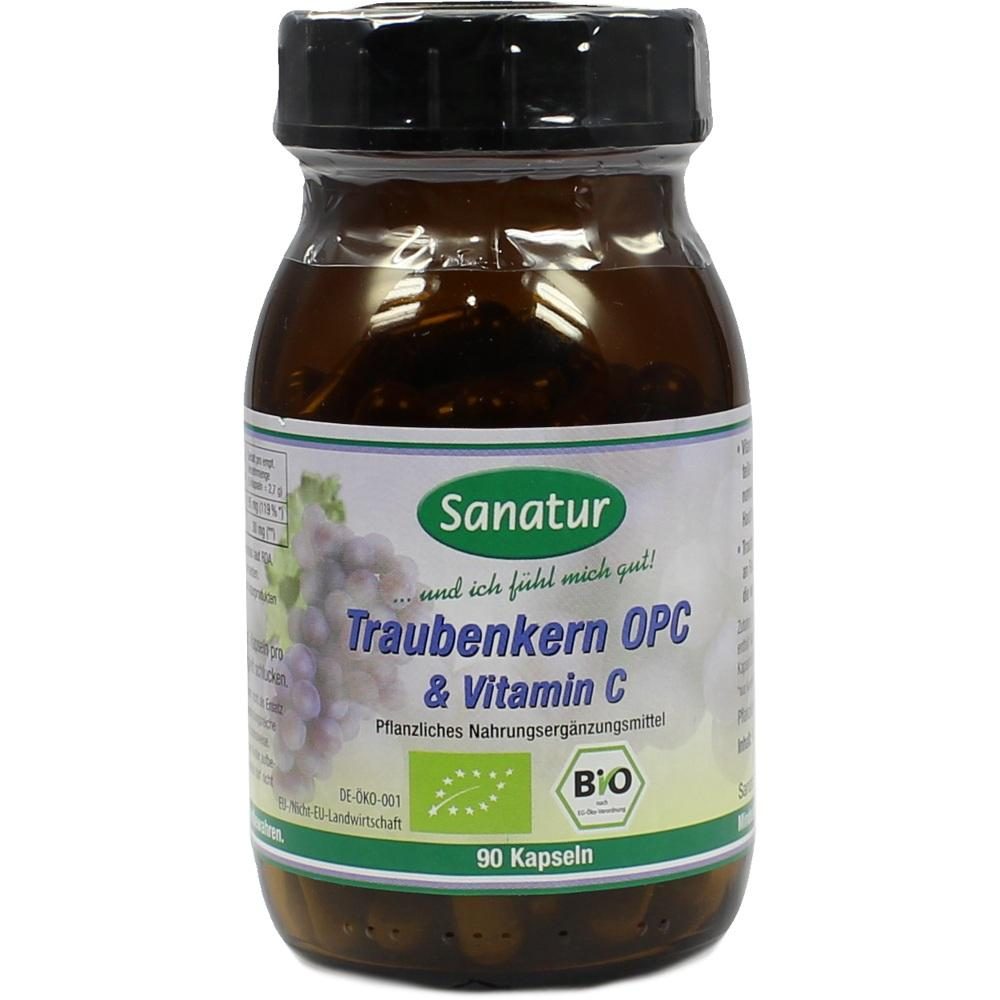 OPC TRAUBENKERN & VITAMIN C Kapseln 90 St Kapseln
