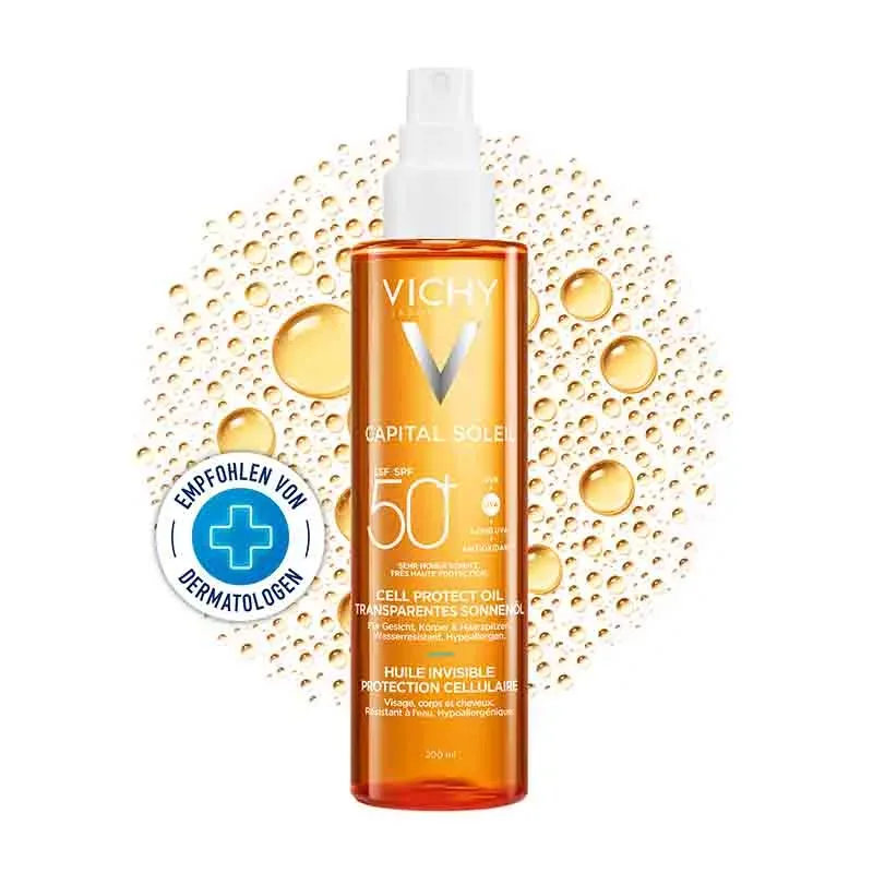 VICHY CAPITAL SOLEIL  PROTECT OIL LSF 50 + 200 ml Öl