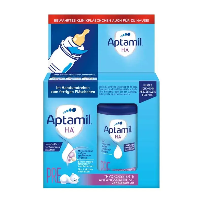 Aptamil HA PRE ANFANGSNAHRUNG 2X90 ml Flüssigkeit