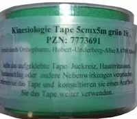 KINESIOLOGIE Tape 5 cmx5 m grün 1 St