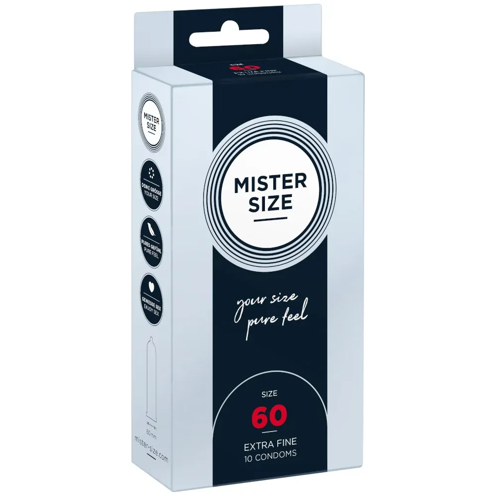 MISTER SIZE 60 10 St Kondome