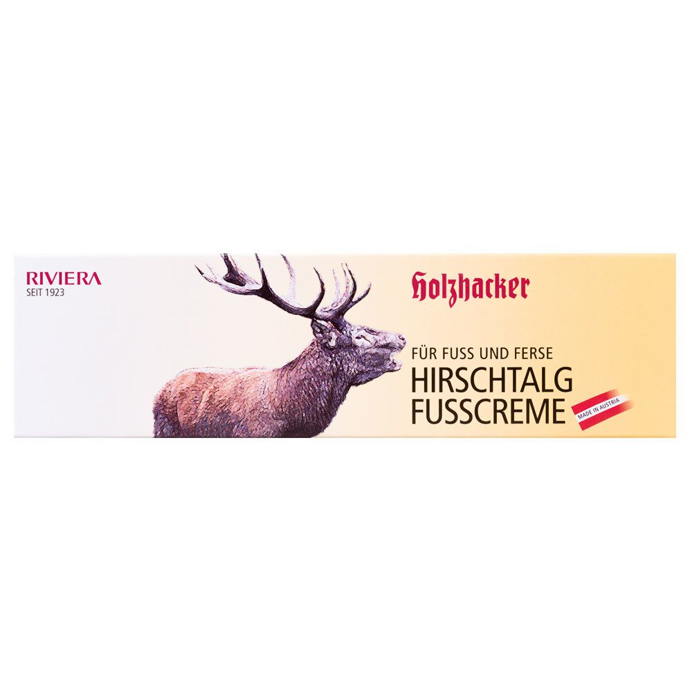 RIVIERA Hirschtalg Fußcreme parabenfrei 75 ml Creme
