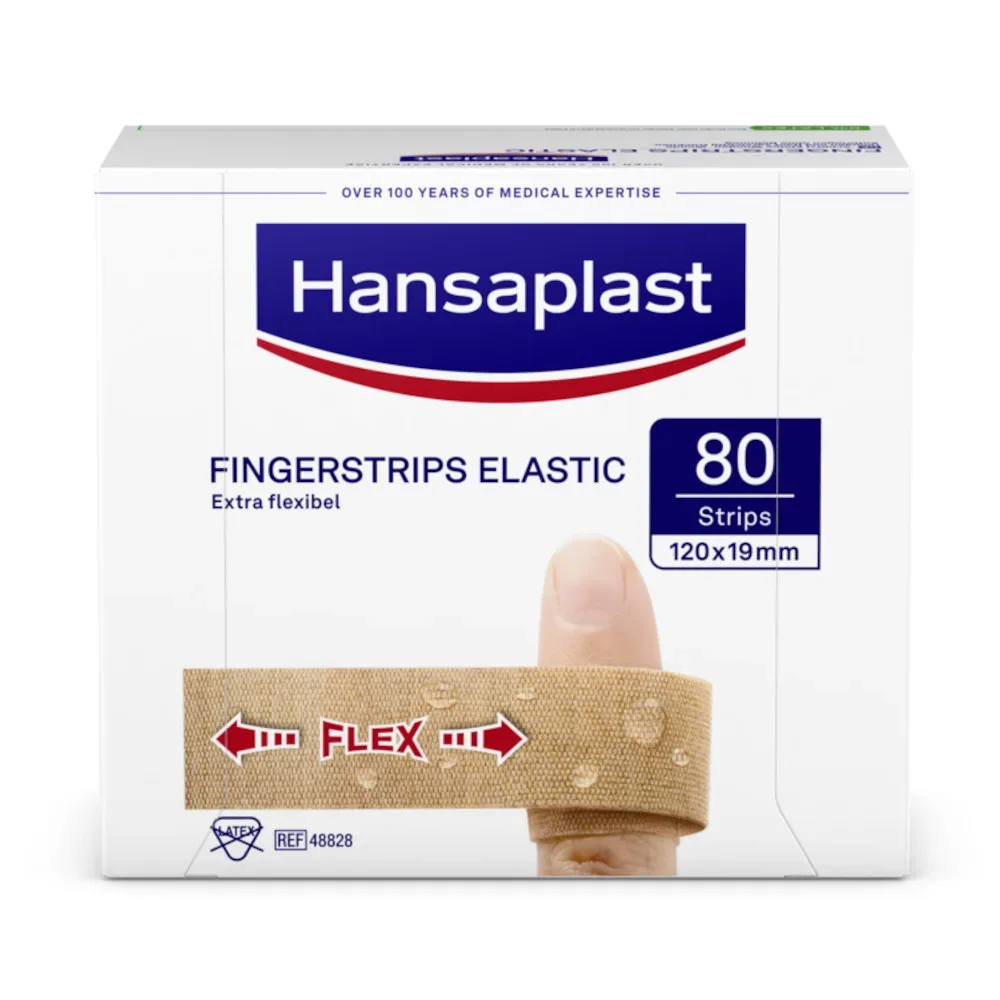 Hansaplast FINGERSTRIPS ELASTIC 80 St Pflaster