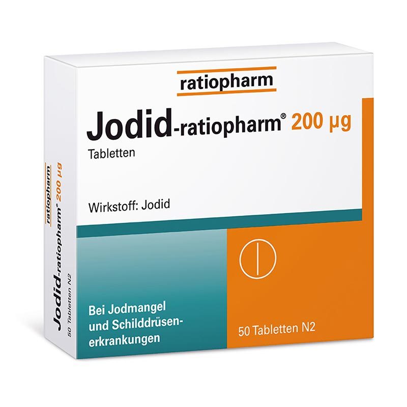 Jodid-ratiopharm 200 50 St Tabletten
