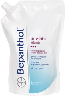 Bepanthol Körperlotion Intensiv Nachfüllbeutel 400 ml Lotion
